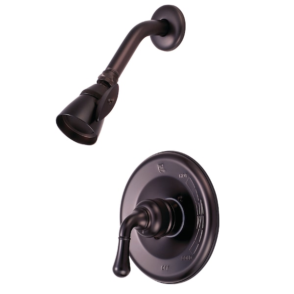 Shower Faucet, 2, Wall Mount, Oil Rubbed Bronze